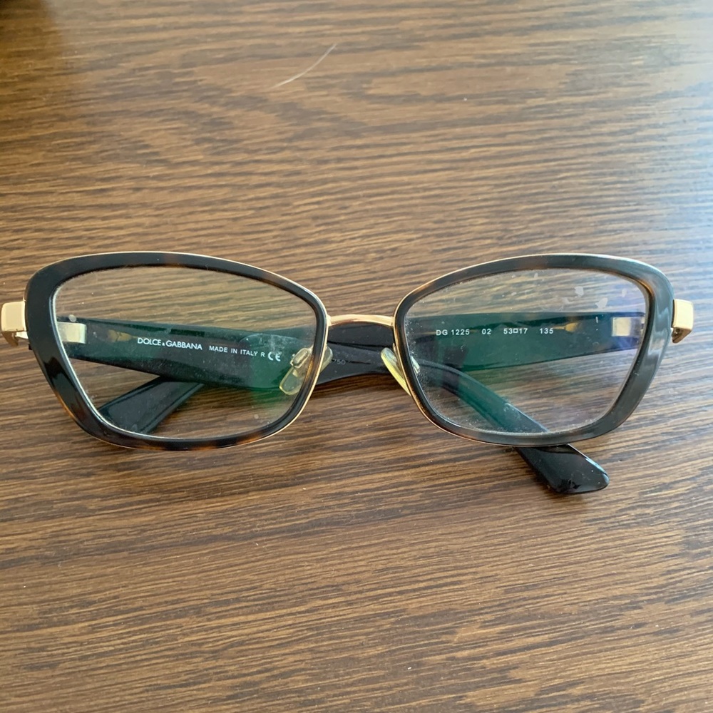 D&G RX glasses